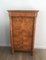 Empire Clapper Secretaire in Burr Walnut with Detached Columns and Secret Drawer, France, 1850s, Image 1