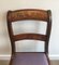 19th Century French Charles the Xth Rosewood and Lemon Tree Chairs Attributed to Jeanselme, Set of 3, Image 3