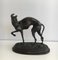 Bronze Grayhound Figure by Pierre-Jules Leads, 1900s, Image 1
