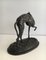 Bronze Grayhound Figure by Pierre-Jules Leads, 1900s 5