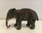 Antiker polychromer Elefant, 1900er 1
