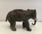 Antiker polychromer Elefant, 1900er 4