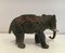 Antique Polychrome Elephant, 1900s 4