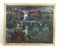 Abstraktes mehrfarbiges Gemälde, 1960er, Öl auf Leinwand, gerahmt 2