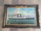 Cameronia Ship from Anghor Line Company, USA, 1940, Oil on Canvas, Framed, Image 1