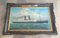 Cameronia Ship from Anghor Line Company, USA, 1940, Oil on Canvas, Framed, Image 8