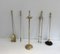 French Brass Fireplace Tools Set, 1970s, Image 1