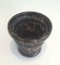 Decorative Black Marble and Brass Covered Pot, 1940s 6