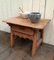 Small Pine Spanish Drawer Table, 1920s 8