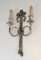 French Neo-Classical Style Silvered Bronze Sconces with Ribbons and Hunting Horns from Maison Bagués, 1960s, Set of 2 4