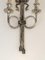 French Neo-Classical Style Silvered Bronze Sconces with Ribbons and Hunting Horns from Maison Bagués, 1960s, Set of 2 6