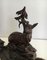 Black Forest Carved Wood Inkwell of Deer and Birds in the Forest, 1800s, Image 6