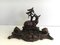 Black Forest Carved Wood Inkwell of Deer and Birds in the Forest, 1800s, Image 2