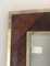 Espejo de madera y latón, años 60, Imagen 3