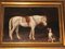 Horse and Dog Paintings, 19th-Century, Oil on Canvas, Framed, Set of 2, Image 3