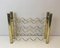 French Brass Bottles Rack, 1970s, Image 4