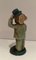 Figurine Anthropomorphe en Plâtre Représentant un Chien avec Chapeau et Parapluie, 1940s 5