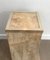 French Travertine & Brass Column, 1970s, Image 5