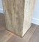 French Travertine & Brass Column, 1970s 6