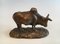 Bronze Zebu Statue, 1880s 1