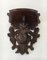 Small Black Forest Carved Wall Console, 1900s 1