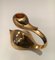 Gild Metal Duck Candlestick, 1960s 7