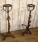 French Wrought Iron Andirons, 1900s, Set of 2 2