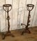 French Wrought Iron Andirons, 1900s, Set of 2, Image 2