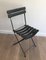 Leather and Metal Chairs, 1950s, Set of 2, Image 1