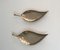 Brass Leaves, France, 1970s, Set of 2 5