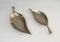 Brass Leaves, France, 1970s, Set of 2 3