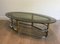 Gilt Brass and Chrome Coffee Table, France, 1960s, Image 2