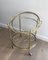 Neo-Classical Brass Round Trolley, France, 1940s, Image 6