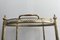 Neo-Classical Brass Round Trolley, France, 1940s, Image 8