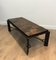 Steel and Iron Coffee Table with Lava Stone Top, 1940s 4