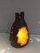 Ceramic and Yellow Glass Lamp, 1970s 5