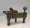 Chenets Empire en Bronze avec Lions, France, 1850s, Set de 2 7