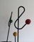French Treble Clef Coat Hanger in Iron and Wood, 1950s 6