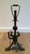 Art and Crafts Iron Andirons, 1900s, Set of 2, Image 4