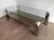 Octagon Chrome Coffee Table with Clear Glass & Mirror, 1970s, Image 6