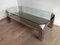 Table Basse Octogonale en Chrome avec Verre Transparent et Miroir, 1970s 6