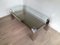 Octagon Chrome Coffee Table with Clear Glass & Mirror, 1970s 8