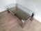 Table Basse Octogonale en Chrome avec Verre Transparent et Miroir, 1970s 8