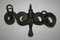 Antique Wrought Iron Coat Rack, 1900s, Image 2