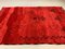 Large Vintage Red and Black Moroccan Beni Ourain Rug, 1980s, Image 4