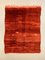 Großer Roter Vintage Marokkanischer Beni Ourain Teppich, 1980er 1