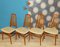 Dänische Esszimmerstühle aus Teak von Den Blaa Fabrik, 1960er, 4er Set 6