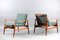 Mid-Century Spade Lounge Chairs by Finn Juhl for France & Søn / France & Daverkosen, Set of 2 5