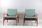 Mid-Century Spade Lounge Chairs by Finn Juhl for France & Søn / France & Daverkosen, Set of 2 1