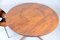 Mid-Century Round Rosewood Dining Table with Rotating Tablet 3